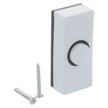 Byron 7910 beldrukker wit