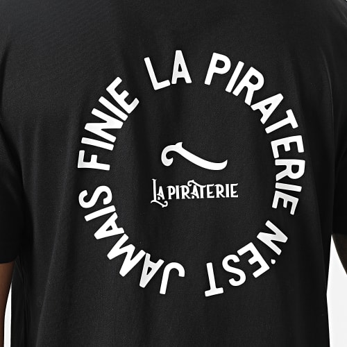 Tee Shirt Oversize Large LPNJF 2 Noir Blanc