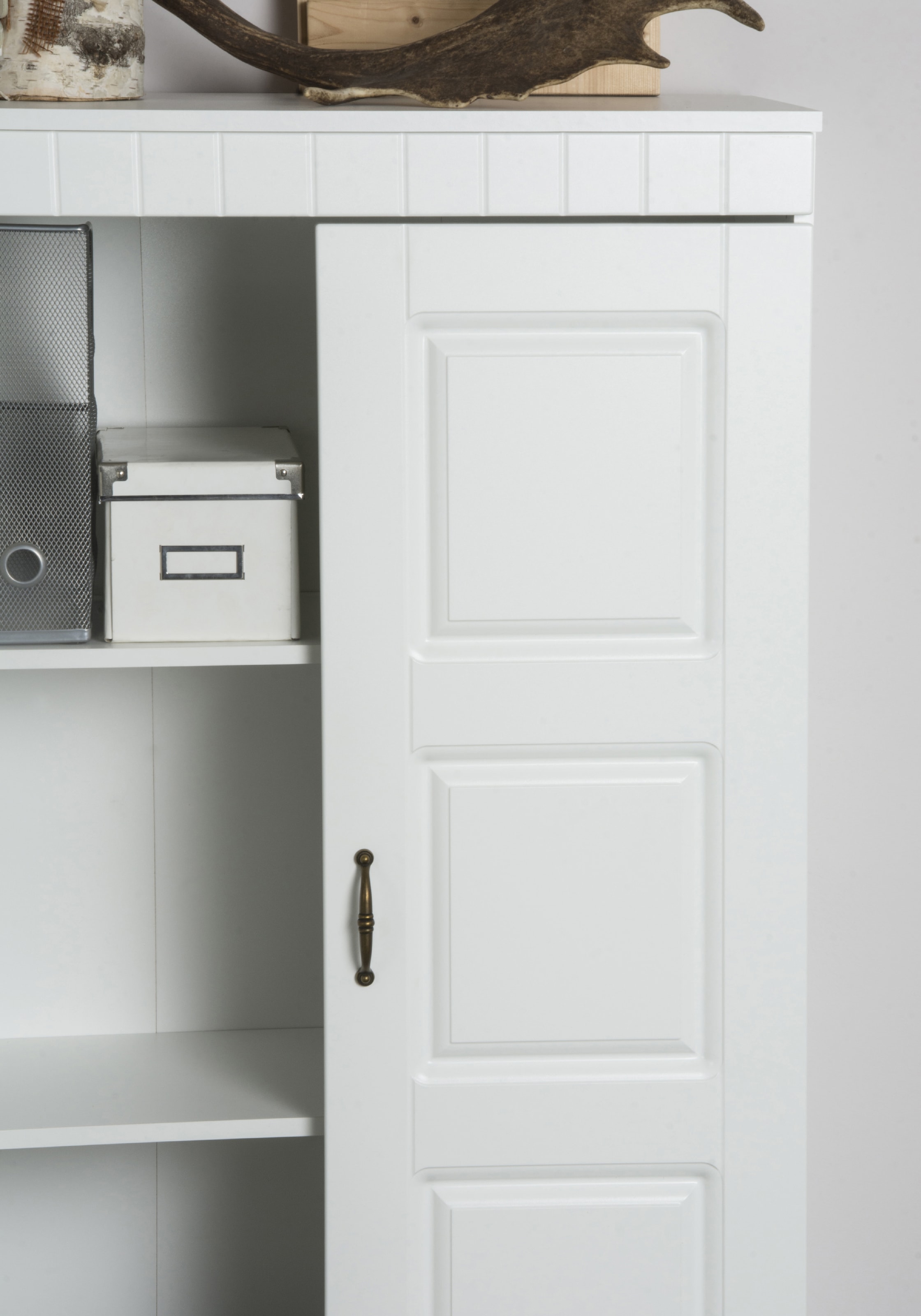 VOGL Möbelfabrik Aktenschrank »Hans« mit Metallgriffen, 3 grosse Fächer, Höhe 124 cm Made in Germany