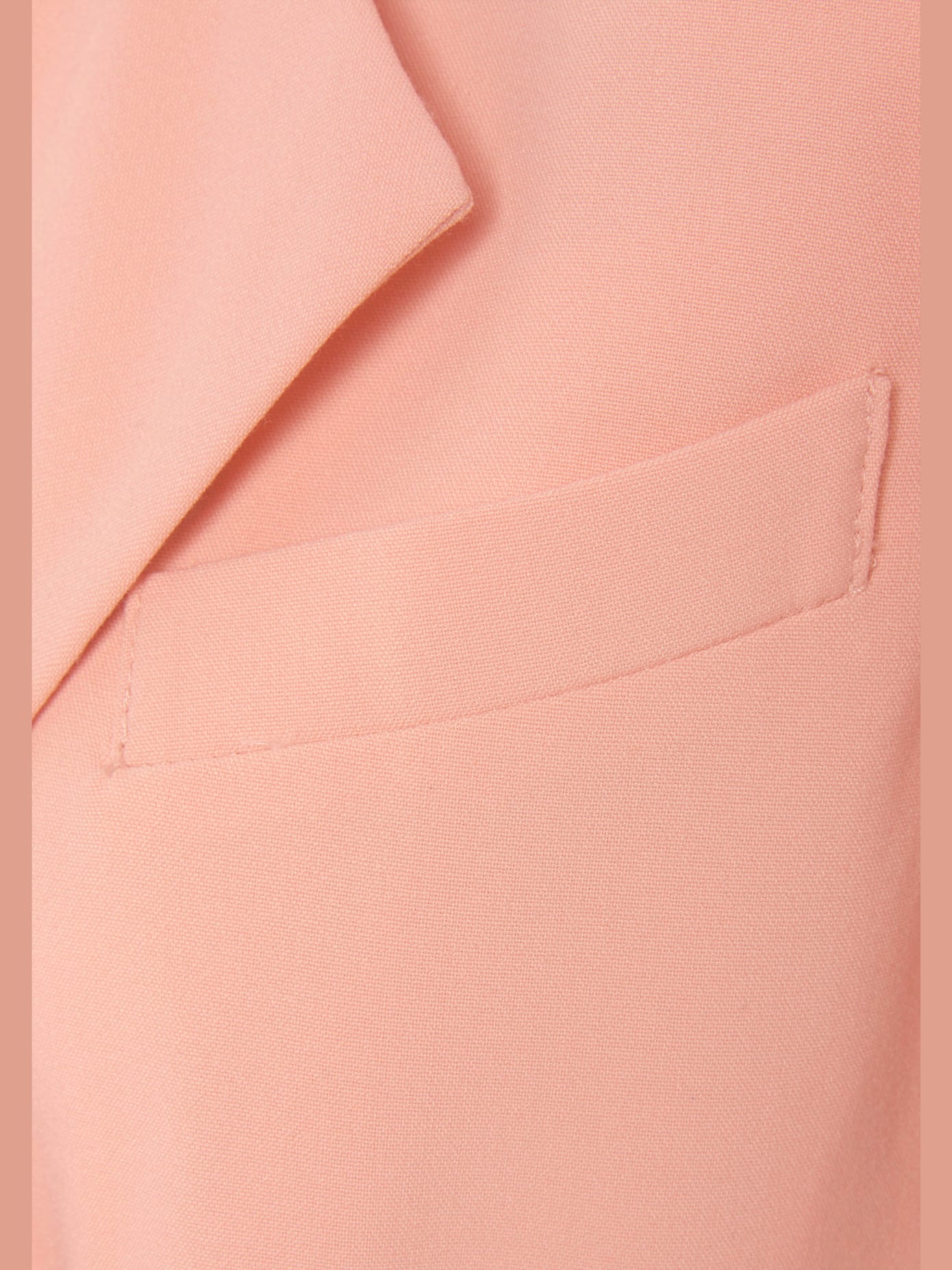 Blazer court blazer doublé avec col à revers pour elle