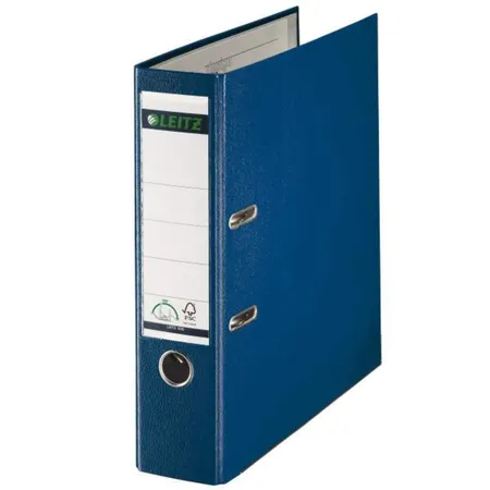Leitz Qualitäts-Ordner 180° Plastik A4, 80mm breit, blau