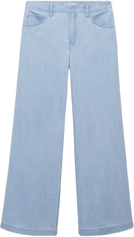 MANGO - VIONET - Jeans - Blauw Denim - Loosefit - Mid Waist