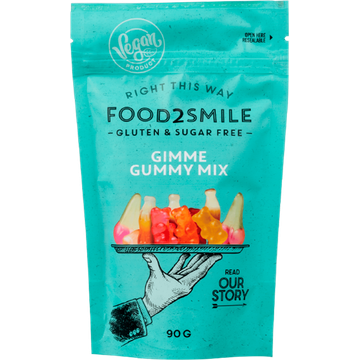 Food2Smile Gummy Mix Gluten- en Suikervrij 90 g