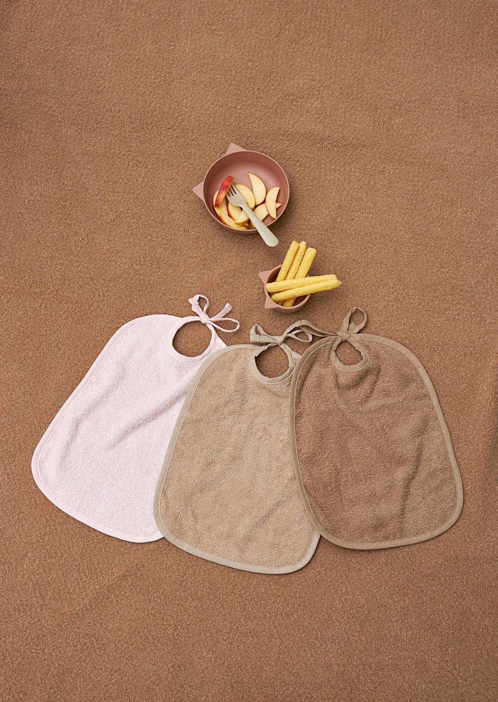 Slab Basic Badstof - set van 2 Soft Pink