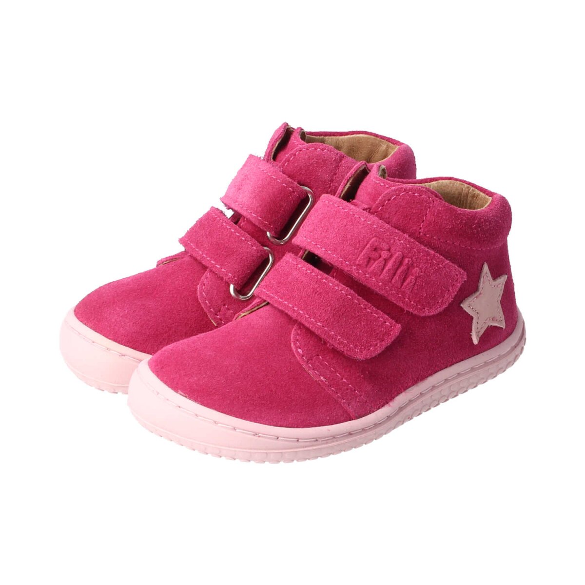 3013-6 pink CHAMELIION velours leather velcro Weite/M