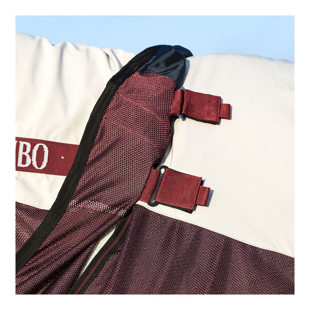Horseware RAMBO SUMMER SERIES - Couverture + Doublure 100g + Couvre-cou grey/burg