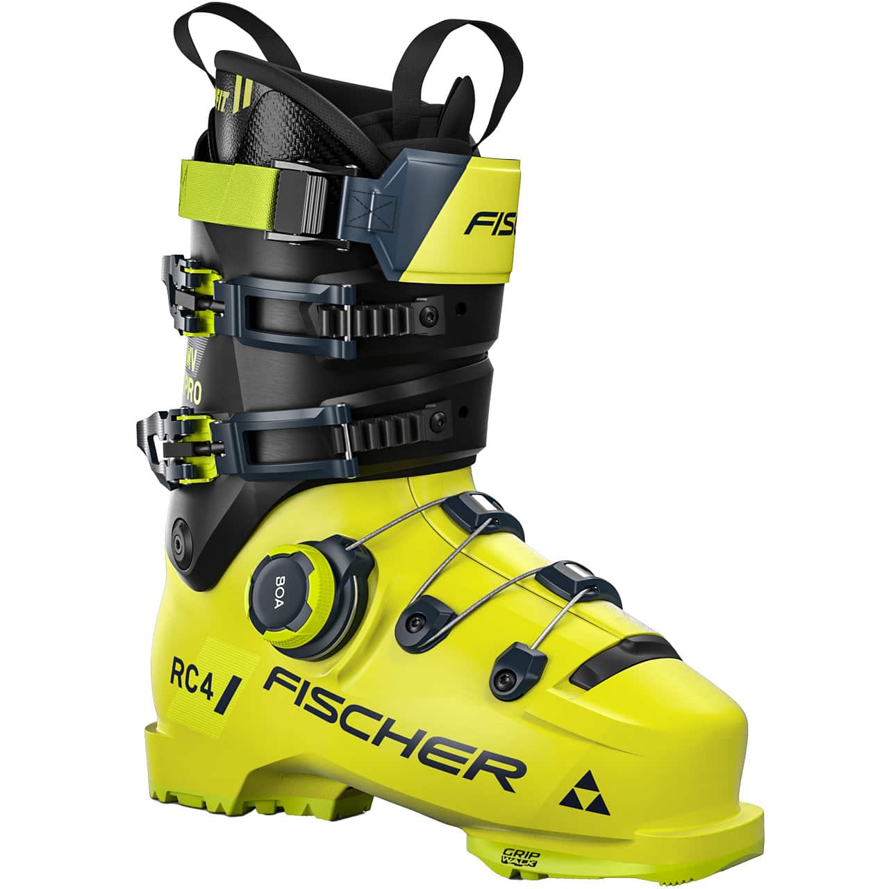 Fischer RC4 140 PRO MV BOA ZipFit CFC GW yellow/carbon | Fischer Alpinskischuhe | Fischer | F | MARKEN | XSPO