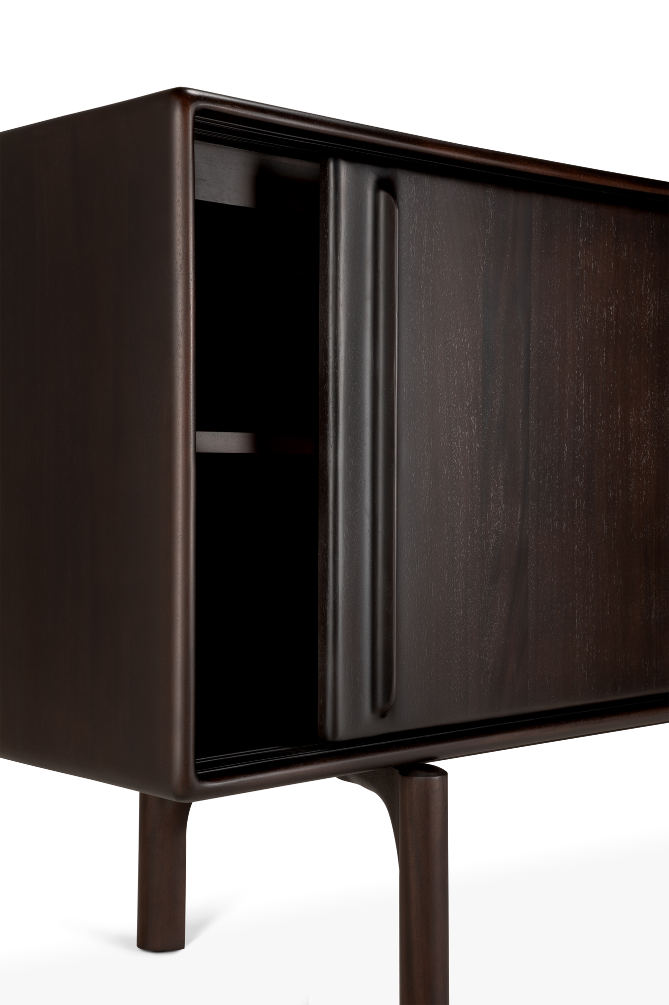 Dressoir Flow mahonie rose bruin 224 cm
