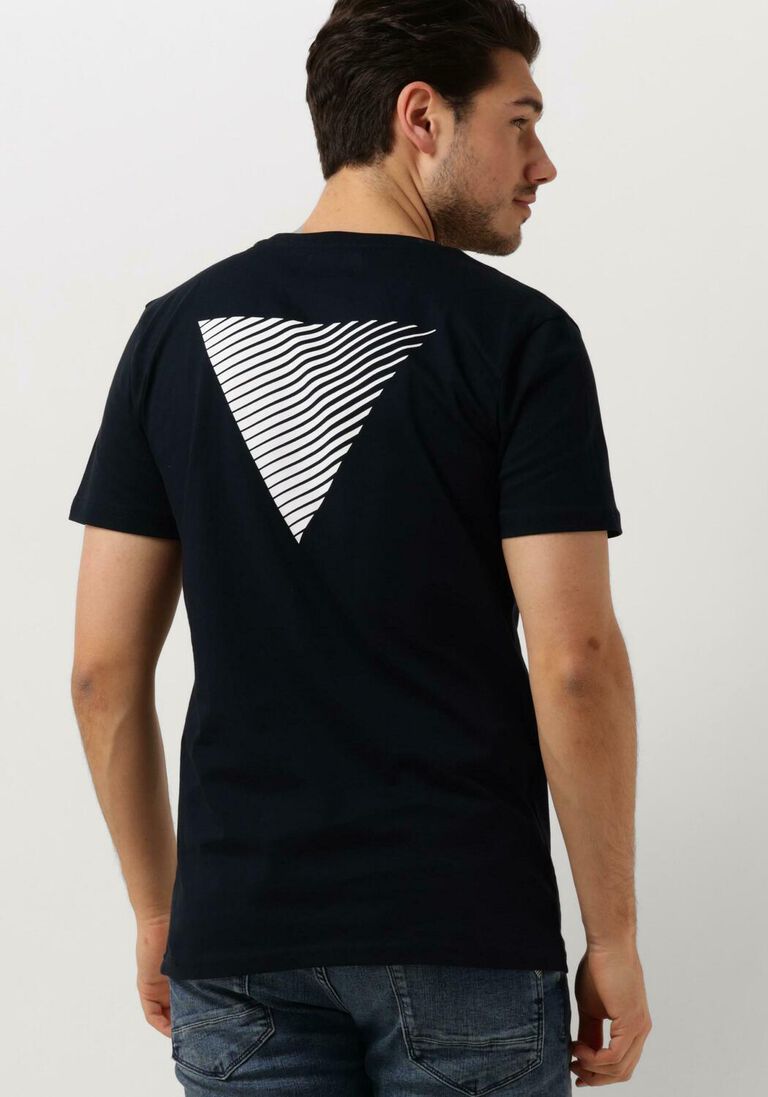 PURE PATH donkerblauwe pure path t-shirt pure logo t-shirt