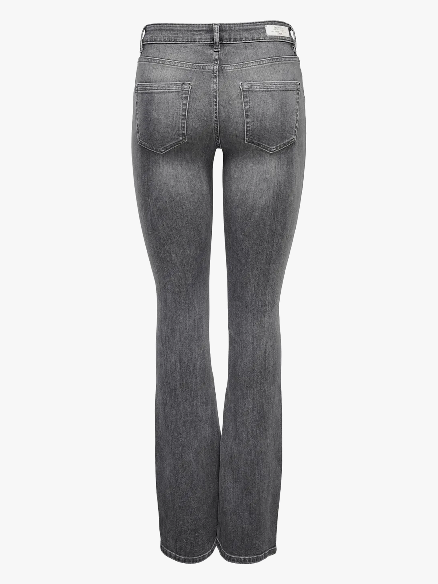 Blush Mid Flared Denim