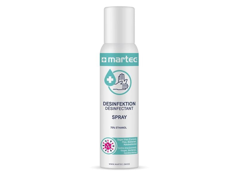 Martec Desinfektionsspray für die Hände 100 ml Desinfektionsmittel für die Hände