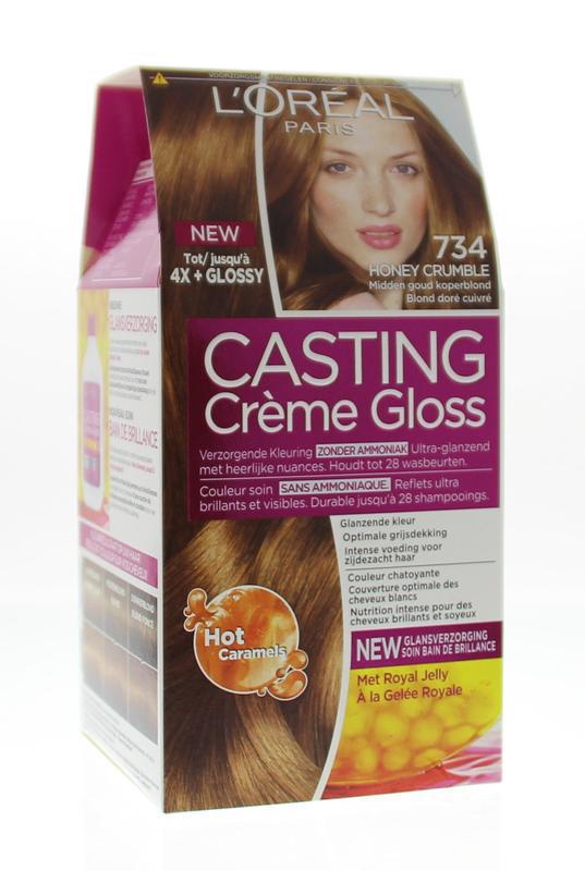 L'Oréal Paris Casting Creme Gloss Haarverf Goudkoperblond 734 verp