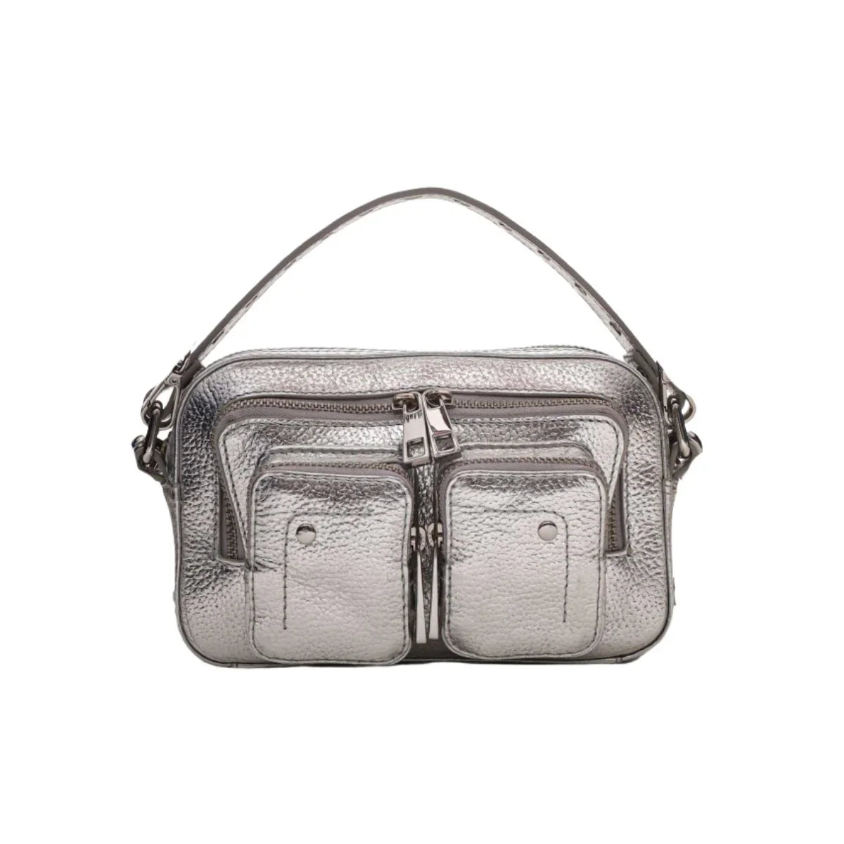 Nunoo | Helena Metallic | Leren schoudertas