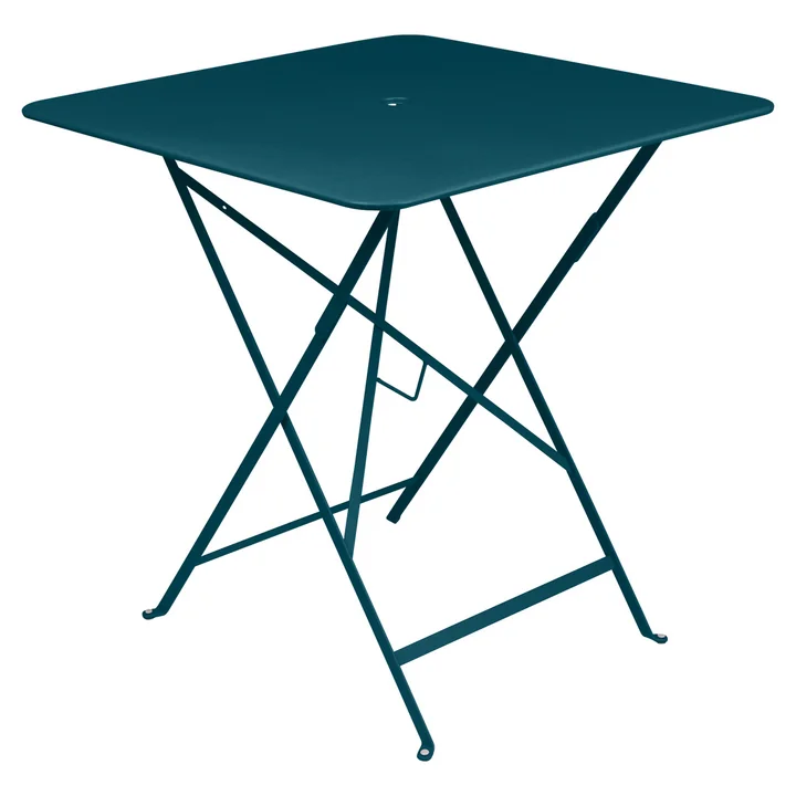 Fermob - Bistro Klapptisch, 71 x 71 cm, acapulcoblau