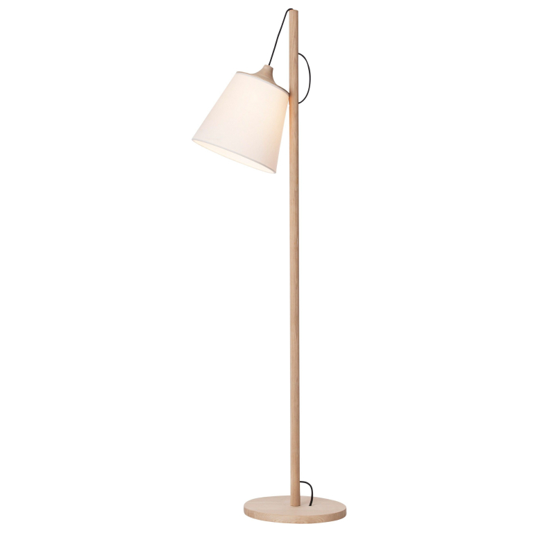 Muuto Pull vloerlamp eiken wit