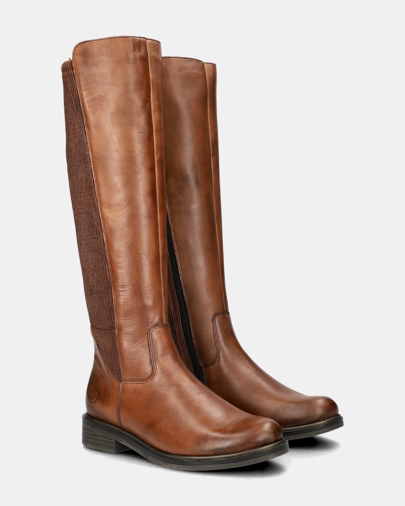 Remonte Hoge laarzen  - cognac