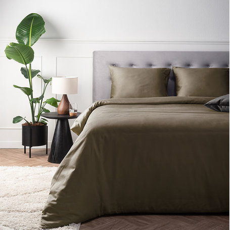 Dekbedovertrek Luxury Satin -Truffel