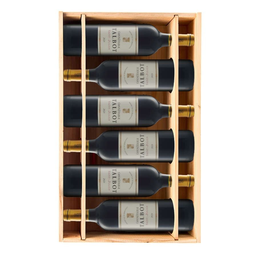 Connetable de Talbot 2020 - 6 bouteilles & Caisse bois