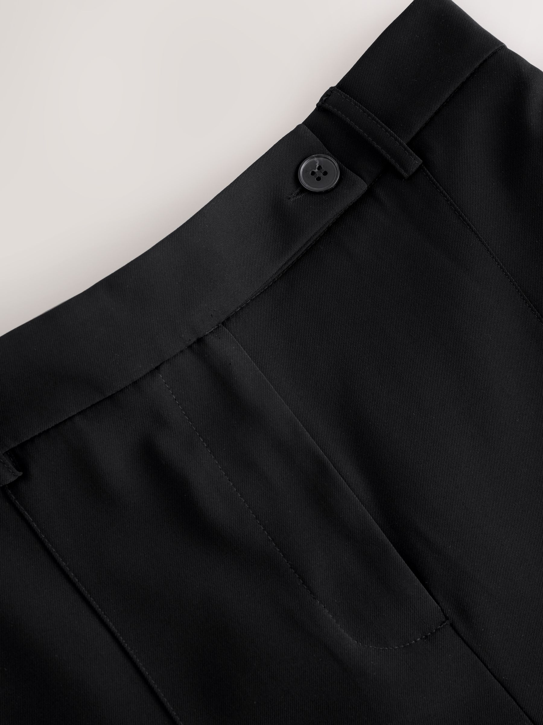 Zwart - Modieuze lange shorts