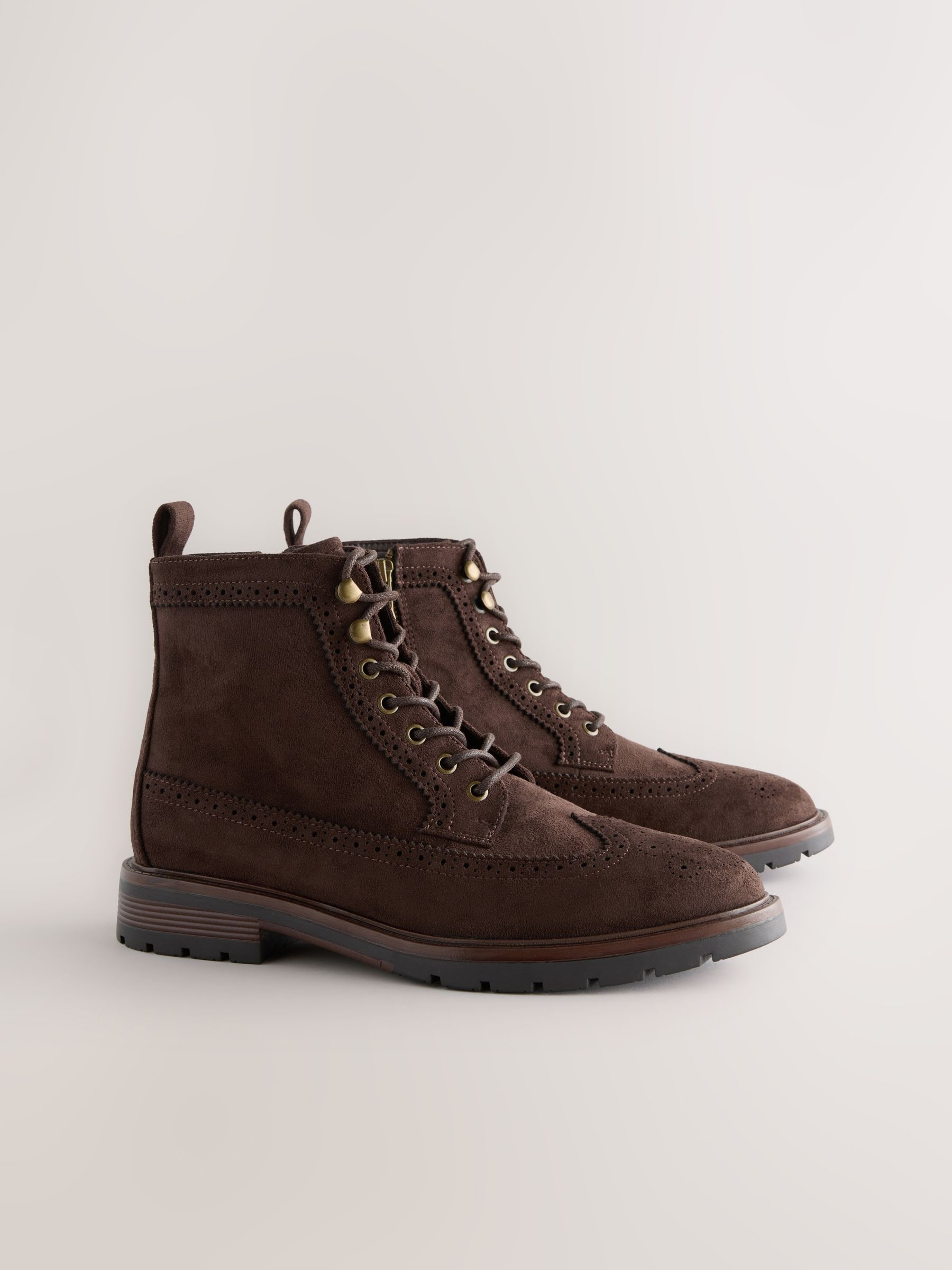 Bruin - Tall Brogue Boots