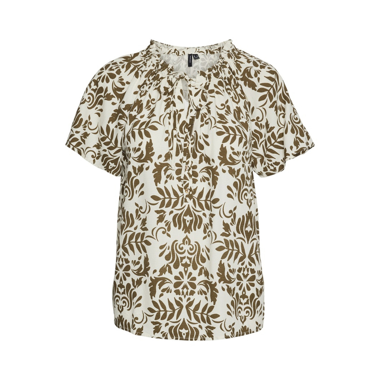 Vero Moda VMIMMA S/S V-NECK TOP WVN BTQ