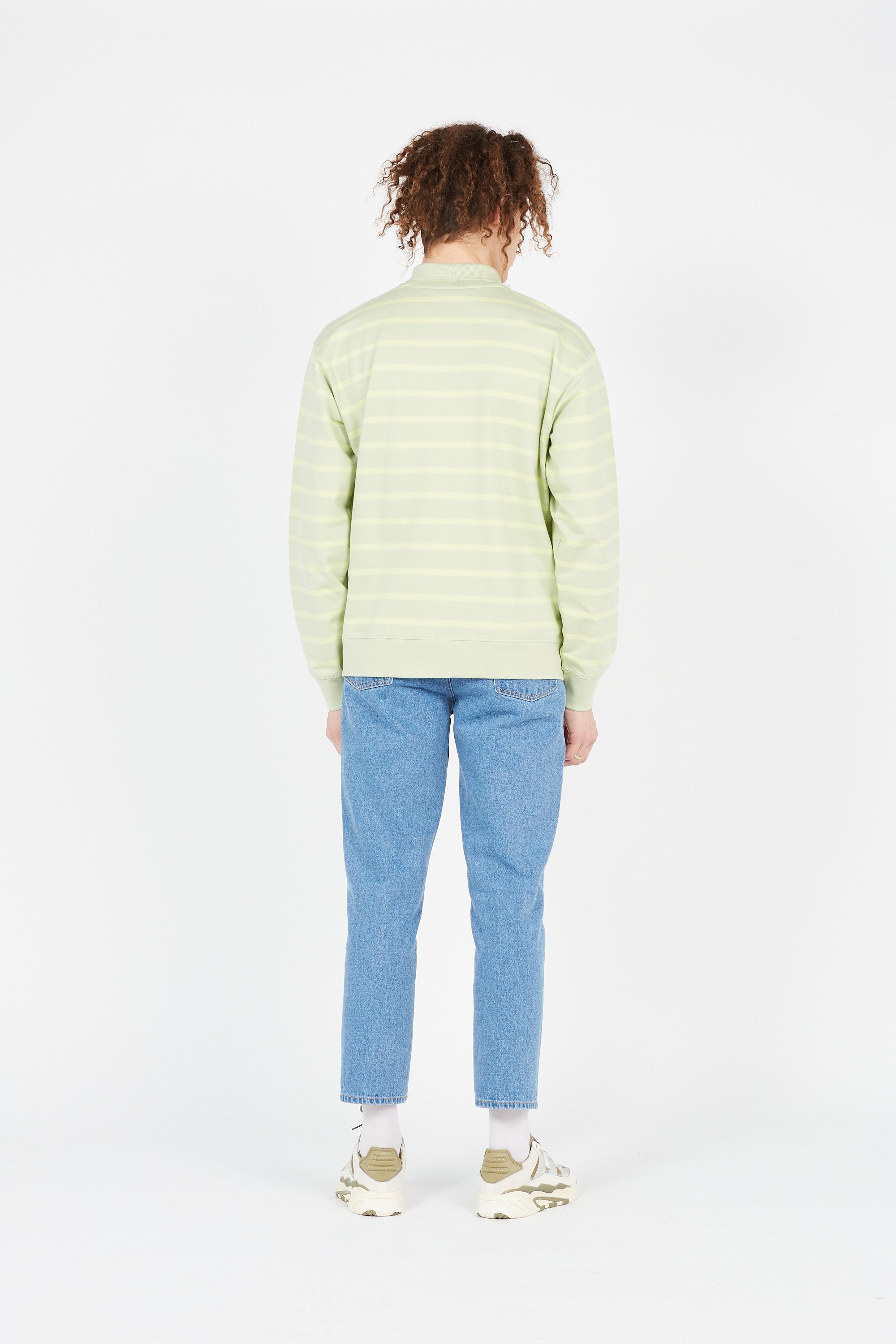 OBEY Polo LOOPER POLO LS Vert