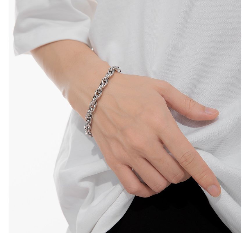 Black Degree - Armband / ketting van roestvrij staal