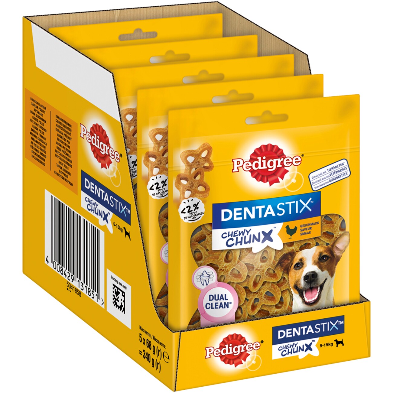 Pedigree Dentastix Chewy Chunx Mini Huhn 5x85 g