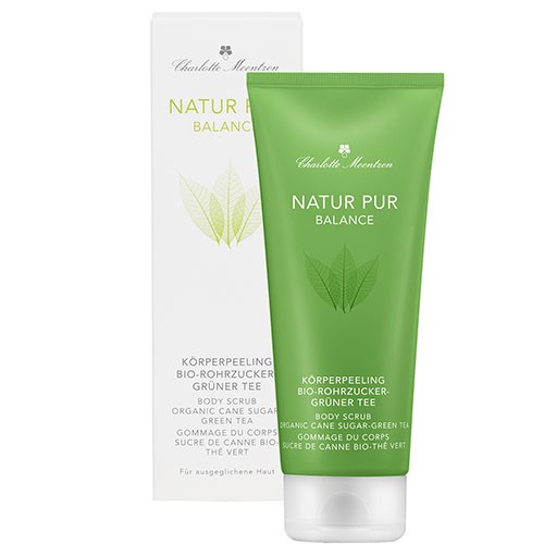 Charlotte Meentzen Natur Pur Balance Körperpeeling Bio-Rohrzucker 200ml