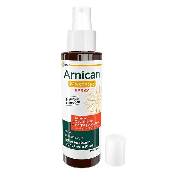 Óleo de Massagem Calmante Arnican em Spray com Arnica e Gaultéria, Frasco de 100ml