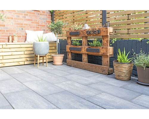 Betonnen terrasplaat iStone Modern kwartsiet 60 x 30 x 5 cm