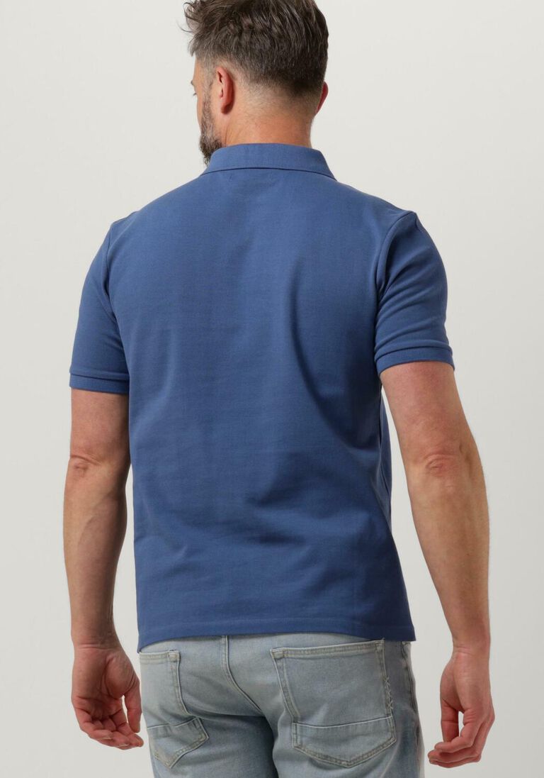 THE GOODPEOPLE blauwe the goodpeople polo paul
