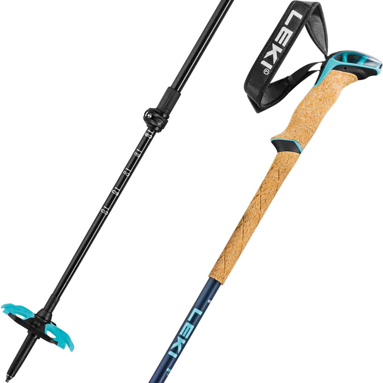 Leki Bernina Lite 3 denimblue/darkblue/mint | Leki Alpin Skistöcke | Leki | L | MARKEN | XSPO