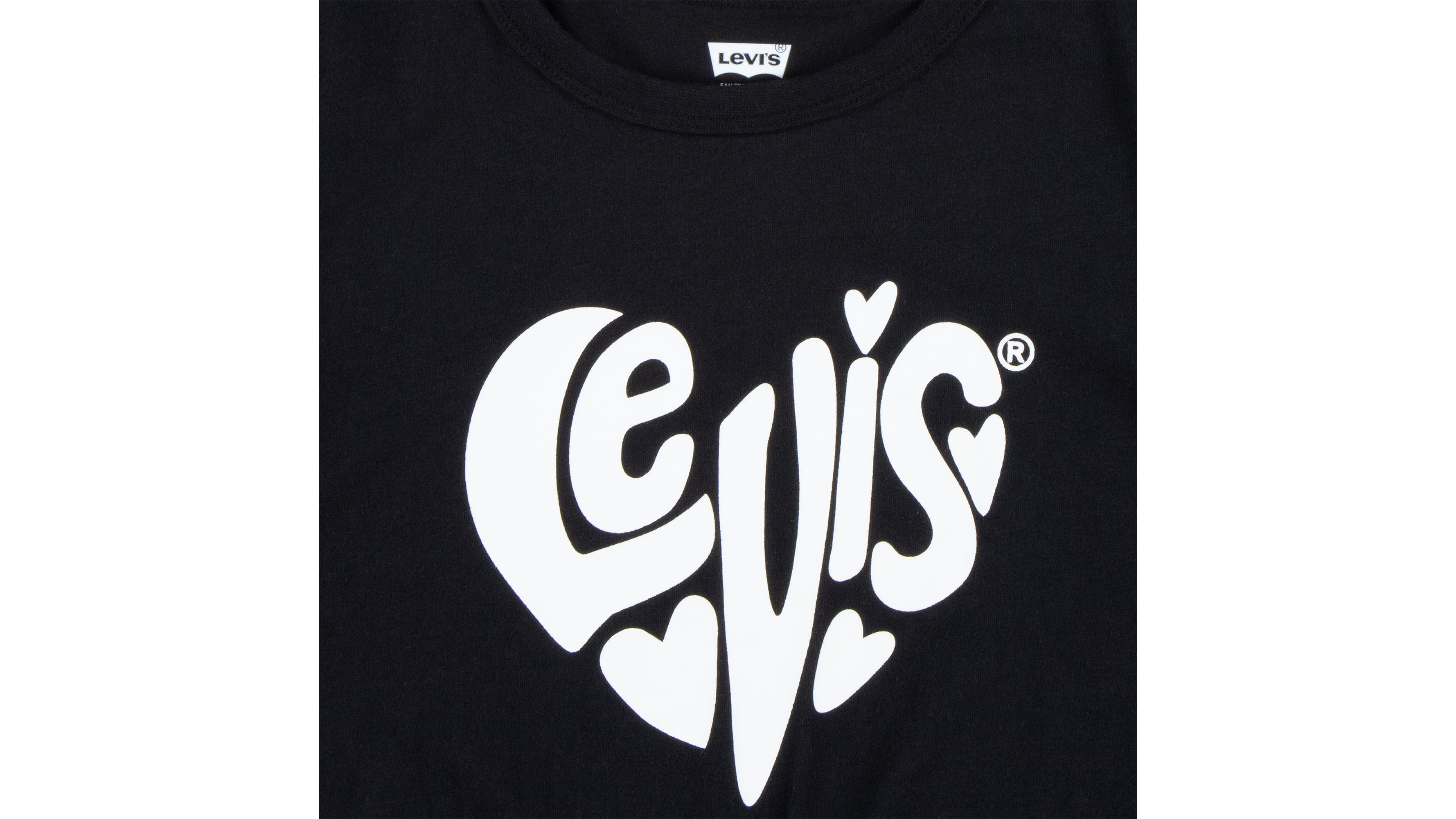 T-shirt Heart - Black - Noir