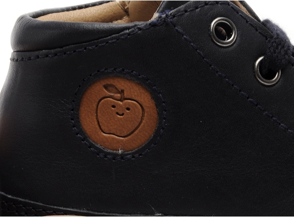 Shoo pom boots bottine bebe cupy zip lace regatta bleu
