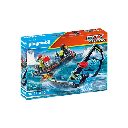 PLAYMOBIL® 70141 City ActionSeenot: Polarsegler-Rettung mit Schlauchboot