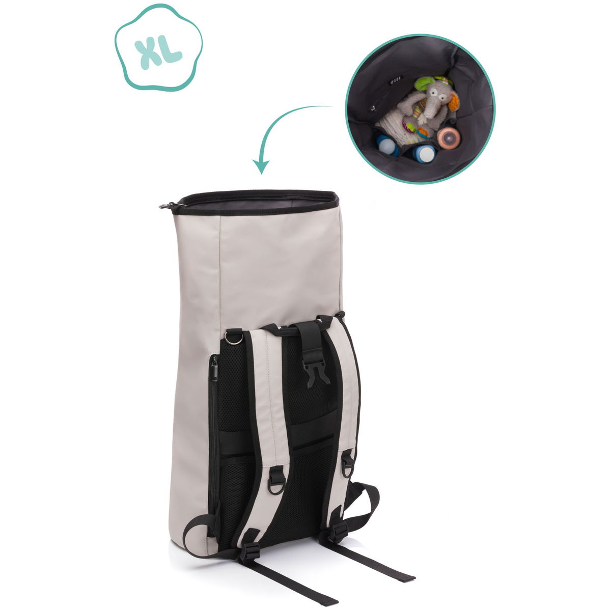 fillikidfillikid   Wickelrucksack Oslo alabaster