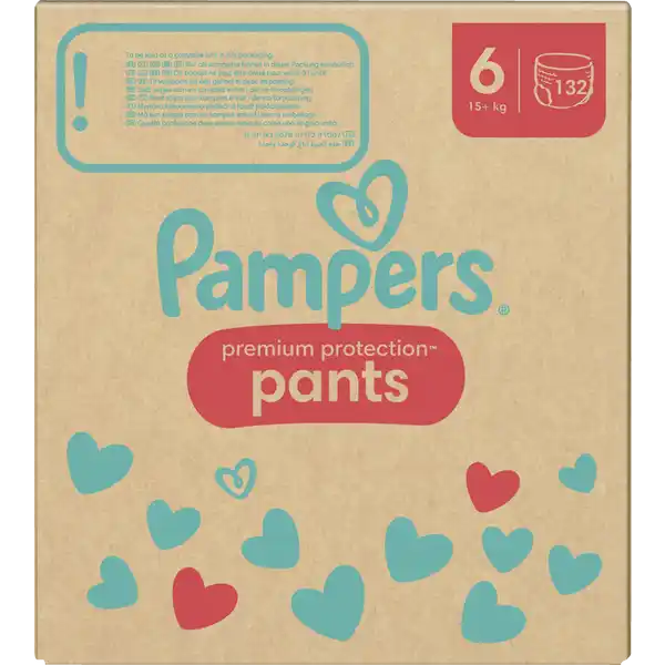 Premium protection Pants Gr. 6 (15+kg) Monatsbox