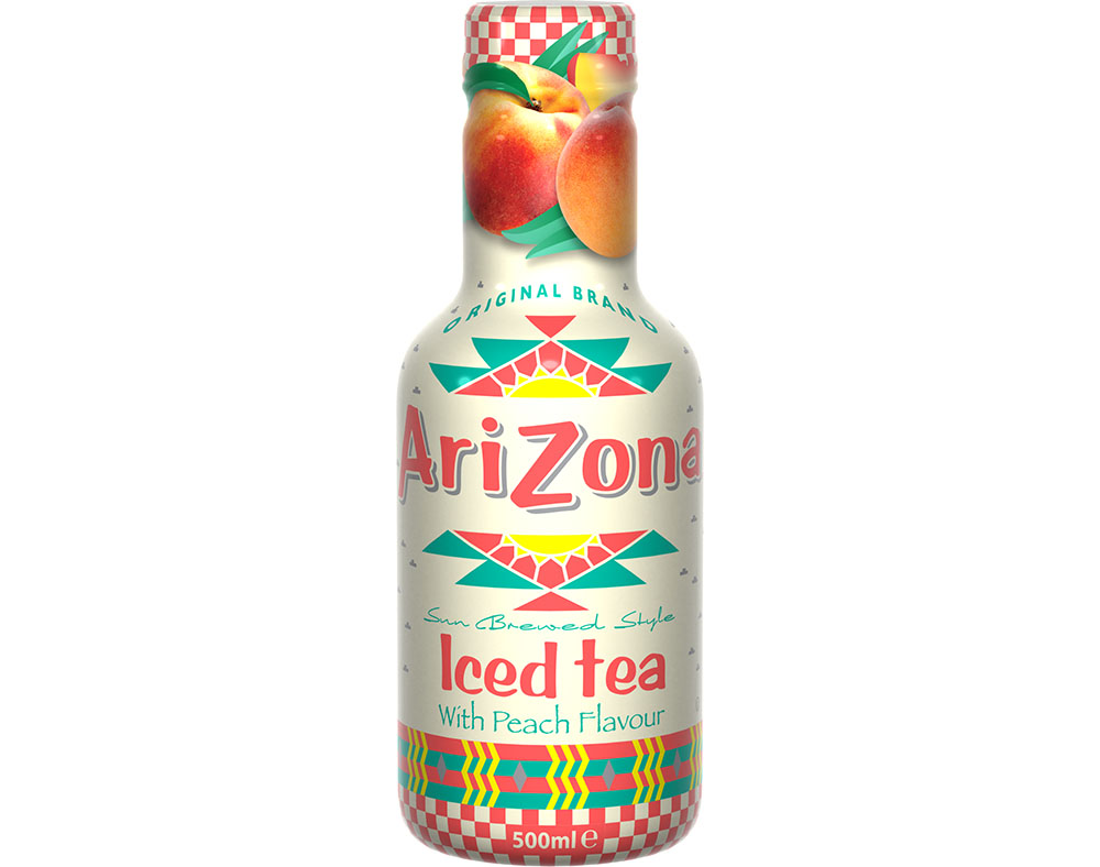 ICE TEA ARIZONA PESSEGO 500ML