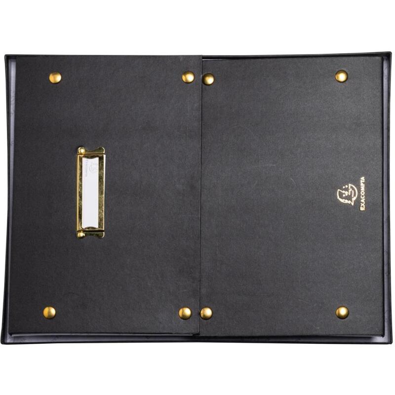 Boîte de rangement à plat carton 27x36x19cm Néo Déco - Noir