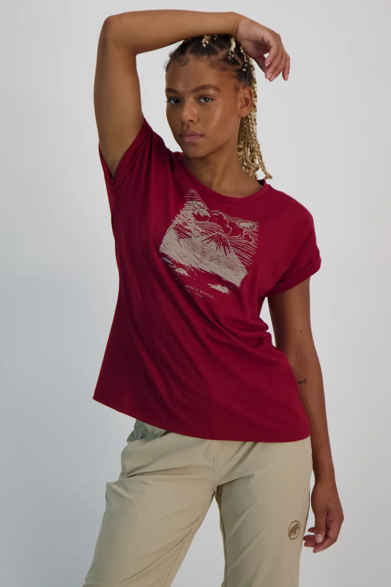 MAMMUT Mountain Fujiyama Damen T-Shirt