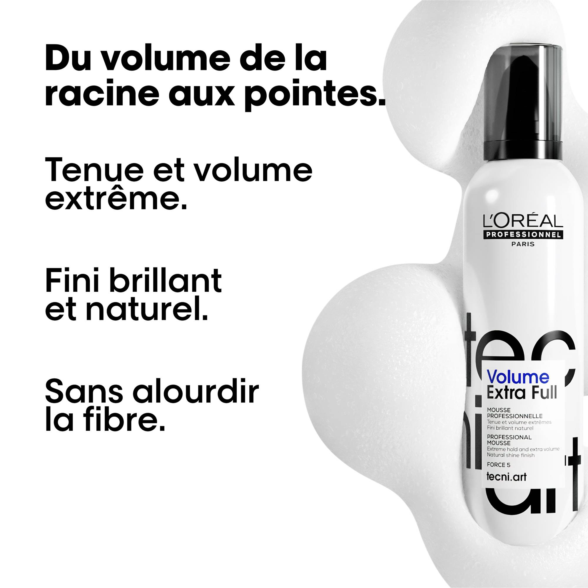 Mousse Volume Extra Full Tecni.Art / 250ml