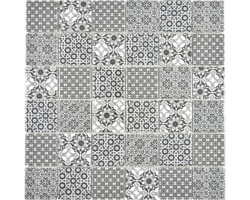 Keramische mozaïek CD CL48S vierkant Classico 29,7x29,7 cm zwart