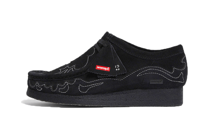 Clarks Wallabee Supreme Black