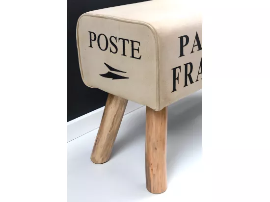 Banc en tissu 91 cm Bois Massif Rembourré Banc Banquette Petit Colour