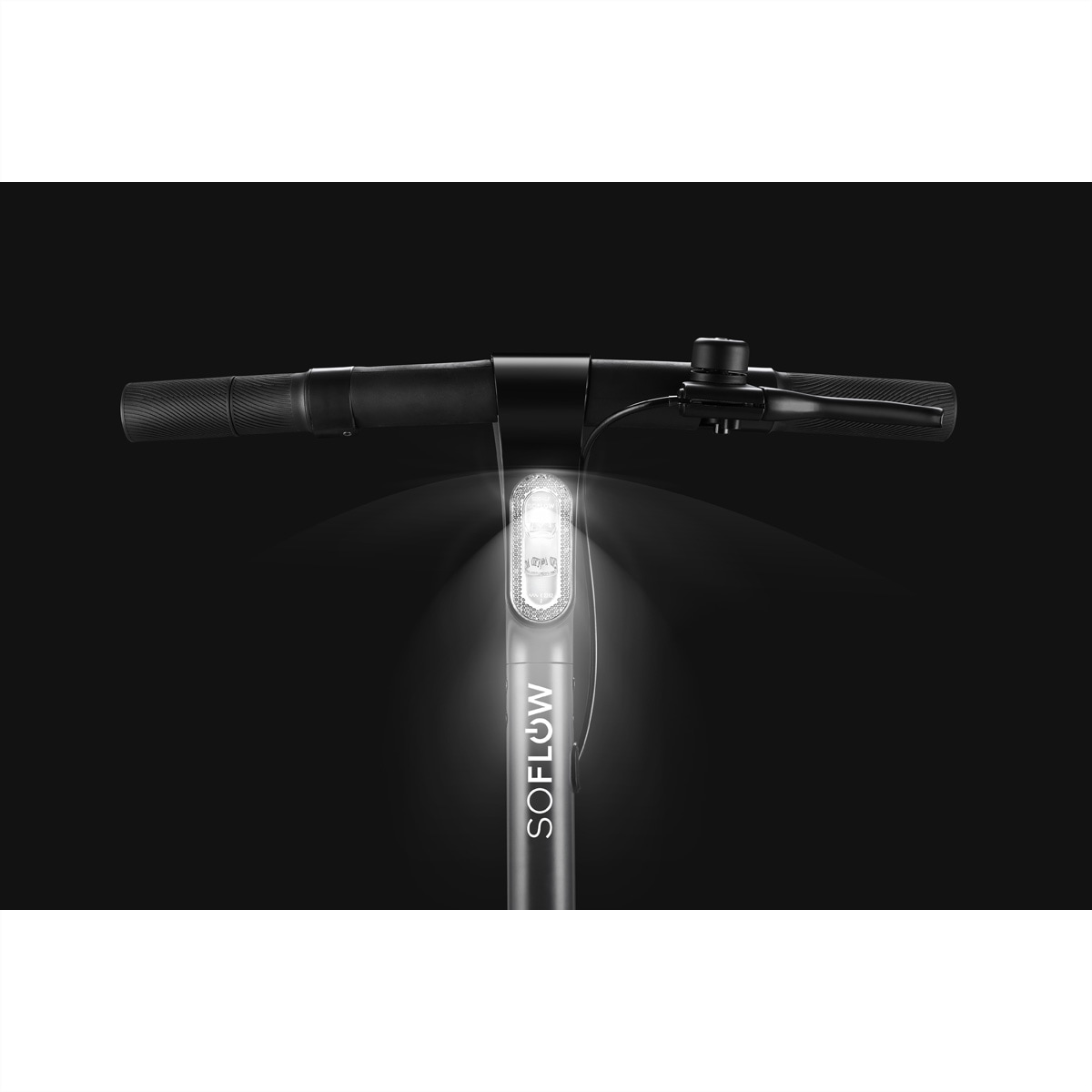 soflow E-Scooter »SO ONE Schwarz« 20 km/h 30 km
