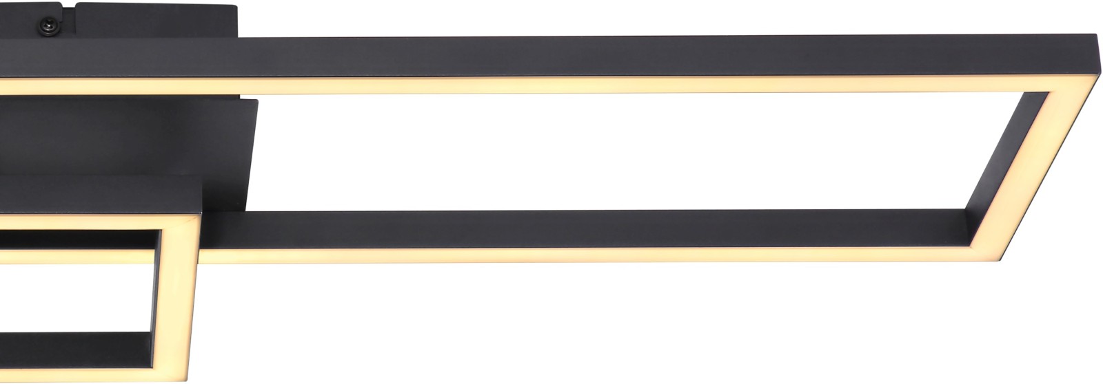 LED-Deckenleuchte - schwarz - 71 cm