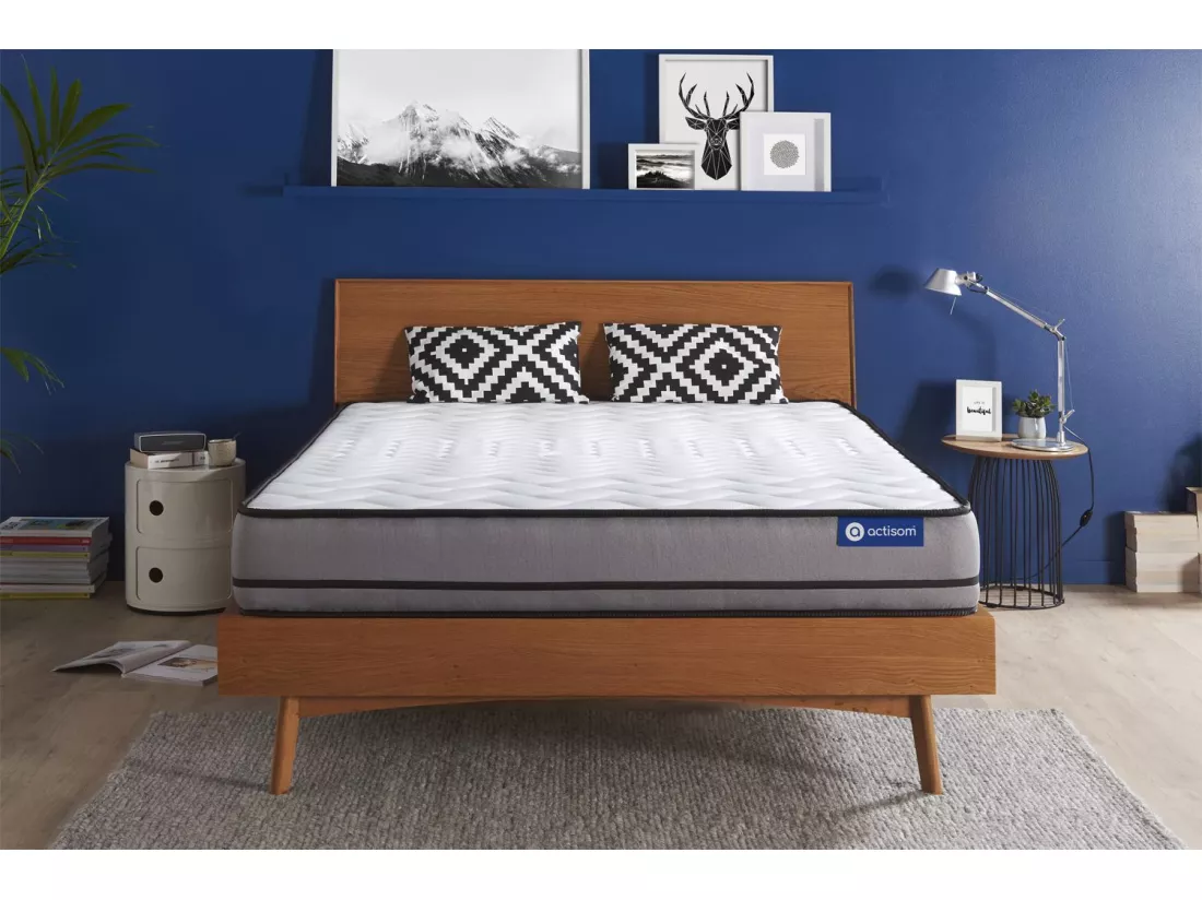 Matelas ACTIFLEX 180x200cm RESSORTS ENSACHES 3zones de confort