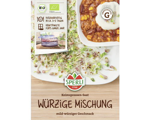 Biologische Spruiten Sperli 'Spicy Mix'