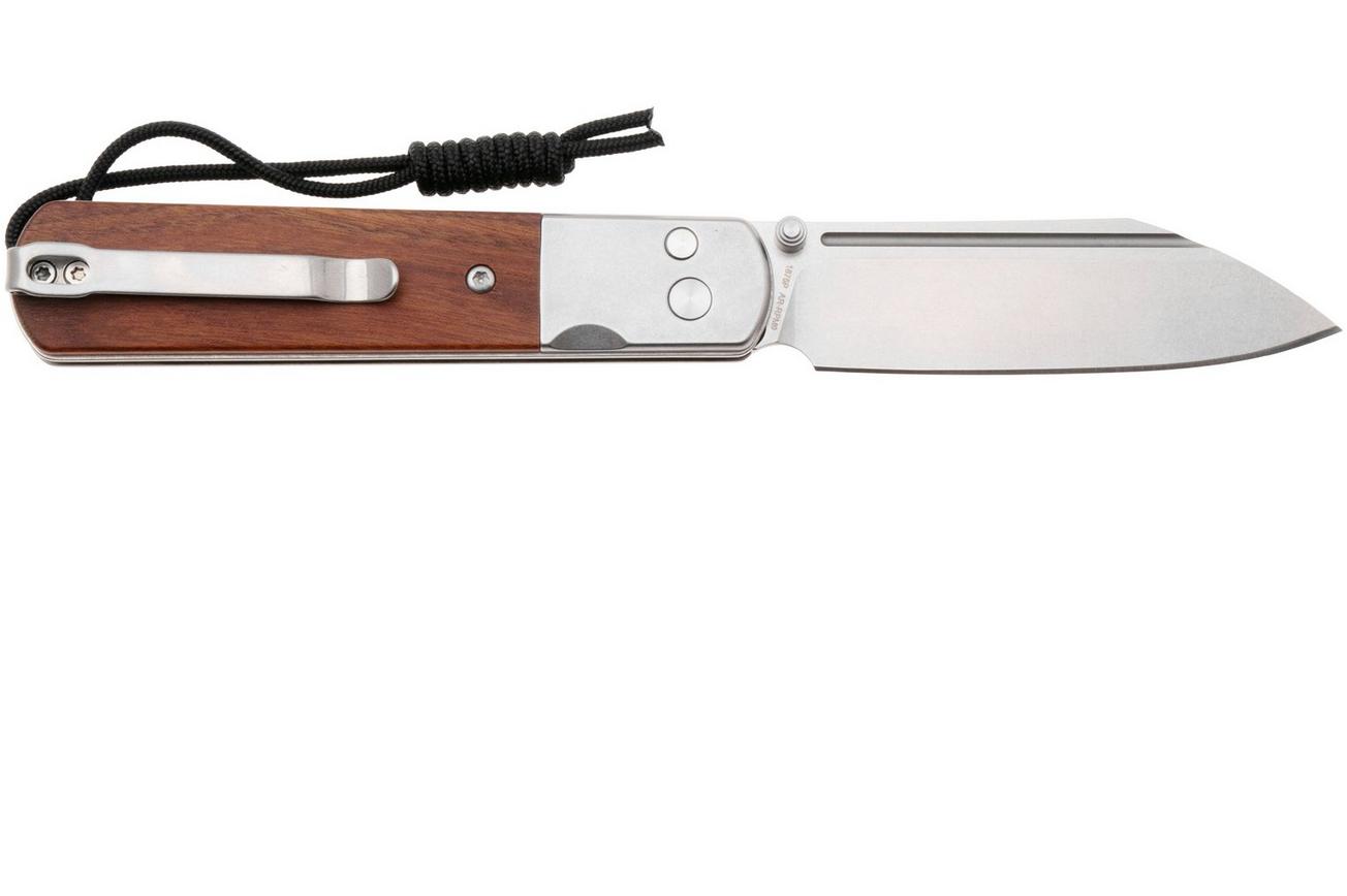Artisan Cutlery Holm 1875P-RW, Stonewashed AR-RPM9, Steel/Rose Wood Inlay zakmes